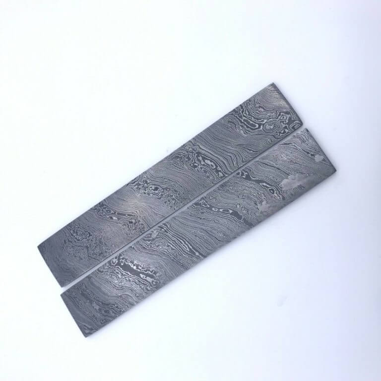 Wholesale Damascus Steel Billets Twist Pattern 2 Pcs DBS 1072   2pcs Twist Damascus Steel Billet 1 768x768 