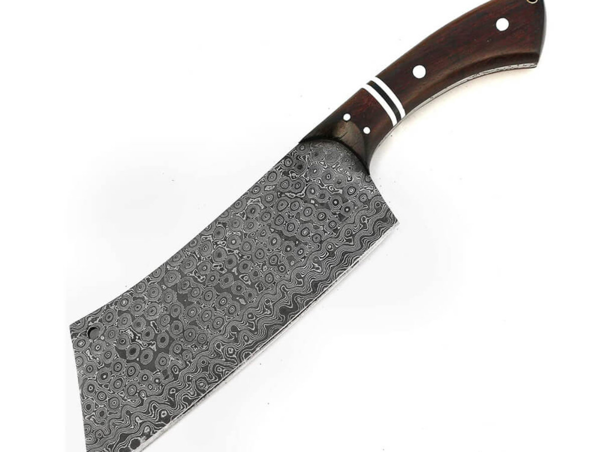 Damascus steel chopper Hunting Knife Butcher Knife