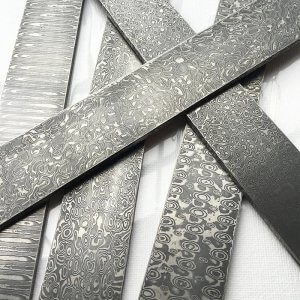 pattern Damascus billet